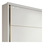 Guarda-roupa Casal 100% MDF 2 Pts 6 Gav Toronto Plus sem Espelho Branco Móveis Lopas