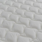 Cama Box King Size Alford 193x203x66 Bege C/ Molas Ensacadas