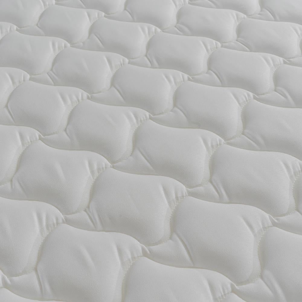 Cama Box King Size Alford 193x203x66 Bege C/ Molas Ensacadas