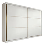 Guarda-roupa Casal 100% MDF 2 Pts 6 Gav Toronto Plus sem Espelho Branco Móveis Lopas
