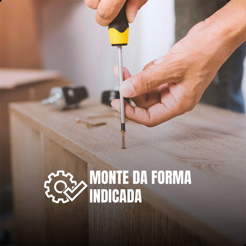 Cômoda Casal Quarto Multiuso Mdf Luxo 8 Gavetas Verona